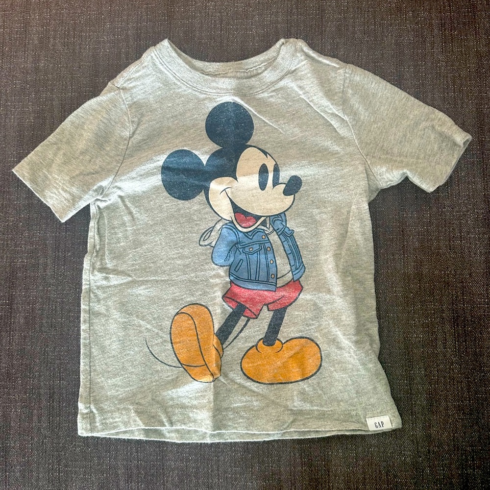 Baby Gap Disney Mickey Mouse MVP T-Shirt. Size 4T